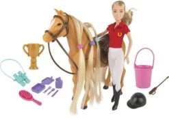 THAIS POUPEE CENTRE EQUESTRE 29 CM