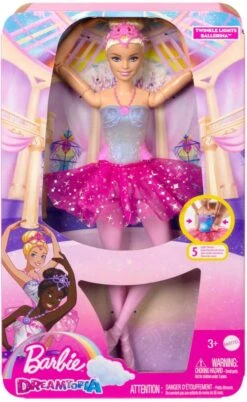 MATTEL BARBIE POUPEE BALLERINE LUMIERES MAGIQUES -Jouet Soldes 37a882114b017bbb735ba99ec21e24358a5d2814 41087650 06