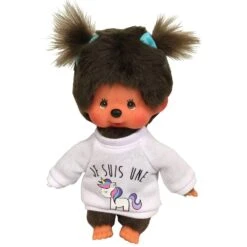 Bandai PELUCHE MONCHHICHI LICORNE 20 CM