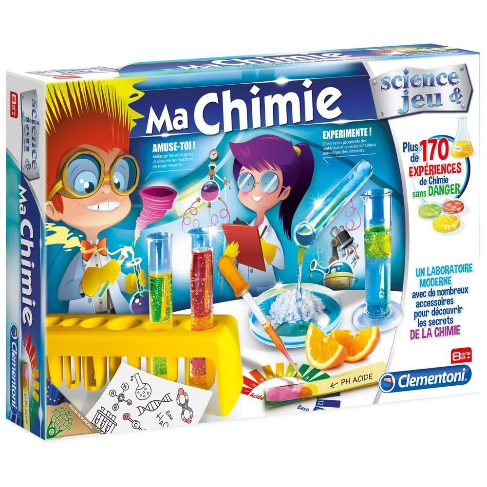 Clementoni SCIENCE JEU - MA CHIMIE 3 Clementoni SCIENCE JEU - MA CHIMIE