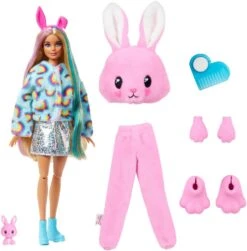 MATTEL POUPEE BARBIE CUTIE REVEAL LAPIN -Jouet Soldes 530bf114522f6f7ecc6ed54ae1f3c6aedf7d3c26 41004137 02