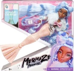 POUPEE - MERMAZE MERMAIDZ - SHELLNELLE - 34 CM
