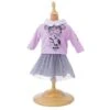 CERISE & CAPUCINE VETEMENT POUPEE 42 CM ENSEMBLE T-SHIRT ROSE ET JUPE GRISE - ONE WORLD ONE FUTURE -Jouet Soldes 65a56842552bbe370b53198eaf8f988ce5e8aefb 10082997