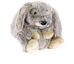 PELUCHE LAPIN TISSU CHINCHILLA 23CM -Jouet Soldes 702a8311816f82021eab563c08dd784f6b141759 41087328 03
