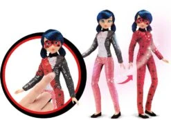 Bandai POUPÉE A SEQUINS MIRACULOUS - MARINETTE 26 CM