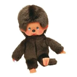 Bandai PELUCHE MONCHHICHI 20 CM L'ORIGINAL