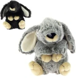 PELUCHE LAPIN TISSU CHINCHILLA 23CM -Jouet Soldes 9844e077c69403cc62140d151717d38872e09021 41087328 04