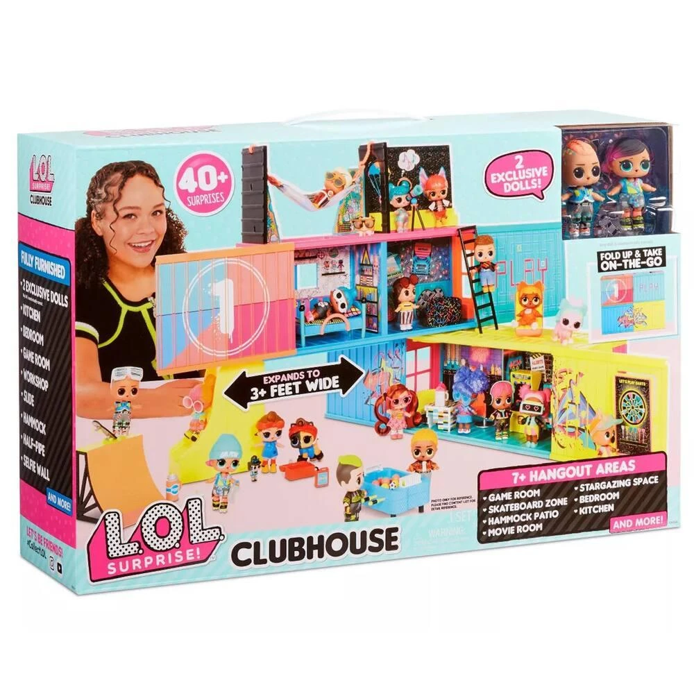 MGA Entertainment LOL SURPRISE CLUBHOUSE PLAYSET 3 MGA Entertainment LOL SURPRISE CLUBHOUSE PLAYSET – Image 2