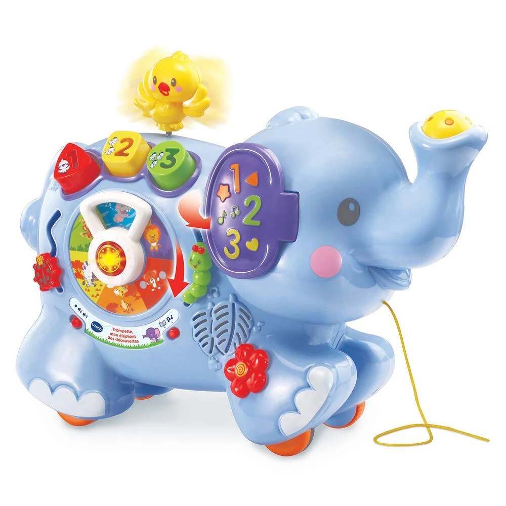VTech TROMPETTE MON ÉLÉPHANT DES DÉCOUVERTES 2 VTech TROMPETTE MON ÉLÉPHANT DES DÉCOUVERTES