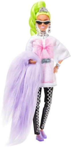 MATTEL POUPEE BARBIE EXTRA NATTE VERT FLUO -Jouet Soldes 9c7bcf4f2ed18aa0dad4b59246c33500fafbc1cb 41004140 02