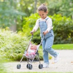 BB36/42 POUSSETTE CANNE ROSE - COROLLE ACCESSOIRES -Jouet Soldes a39d13b3de46cf8d2529393ce9f3880a2fdf6757 10082731 06