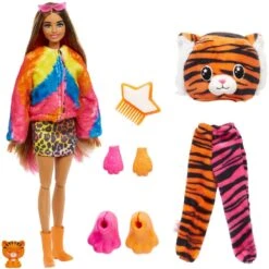 MATTEL BARBIE CUTIE REVEAL TIGRE -Jouet Soldes aa89b5076de81f466d9484ee6eddd5b463e368b2 41087649 02
