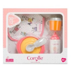 COFFRET REPAS POUR BEBE 30 CM - COROLLES ACCESSOIRES -Jouet Soldes be07216e1dcf35be19c032ff88a3b7aa64809346 10082366 07