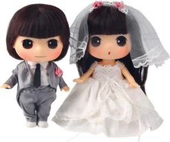 POUPEES DDUNG 18 CM - LES MARIES