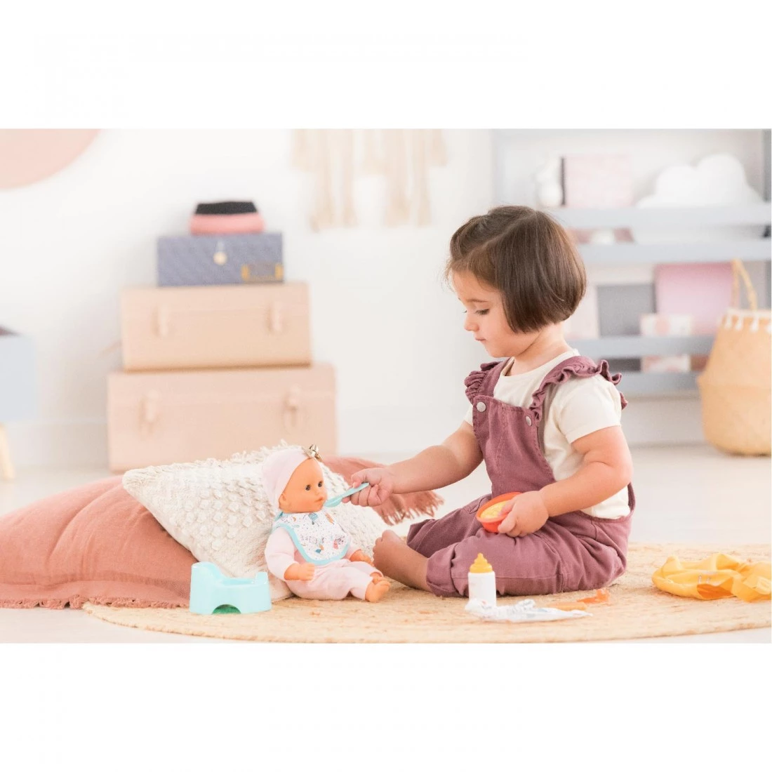Jouet Soldes -Jouet Soldes corolle grand coffret nurserie pour poupee