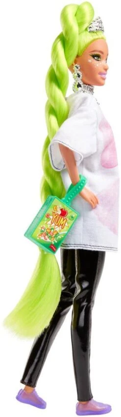 MATTEL POUPEE BARBIE EXTRA NATTE VERT FLUO -Jouet Soldes f042a4d6fcf48585808cb4f3625c4883b48faddc 41004140 03
