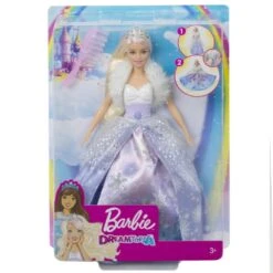 MATTEL POUPEE BARBIE PRINCESSE FLOCONS -Jouet Soldes f0b650f1b34d0d05f804f6c80f92e198a850fb3f 10022279 06
