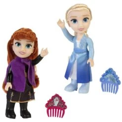 JAKKS PACIFIC POUPEE ANNA OU ELSA 15 CM - LA REINE DES NEIGES 2